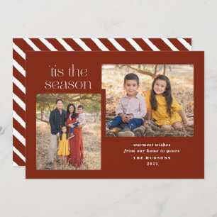 Tarjeta Festiva Guión moderno Esta Es La Calligrafía De Temporada 