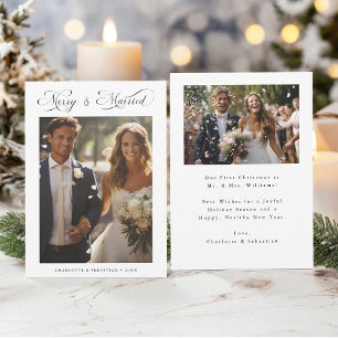 Tarjeta Festiva Guión romántico casado 2 Foto