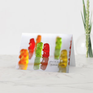 Tarjeta Festiva Gummy Love