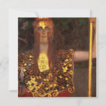 Tarjeta Festiva Gustav Klimt - Minerva O Pallas Athena<br><div class="desc">Gustav Klimt - Minerva O Pallas Athena</div>