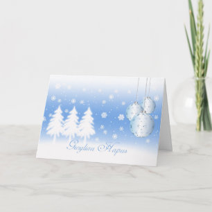 Tarjeta Festiva Gwyliau Hapus Navidades del idioma galés feliz