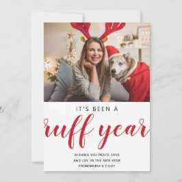 Tarjeta Festiva ha sido un año duro Navidades graciosos del 2020