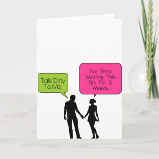 Tarjeta Festiva Háblame Sucio...