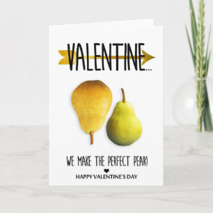 Tarjeta Festiva Hacemos el el día de San Valentín perfecto de la