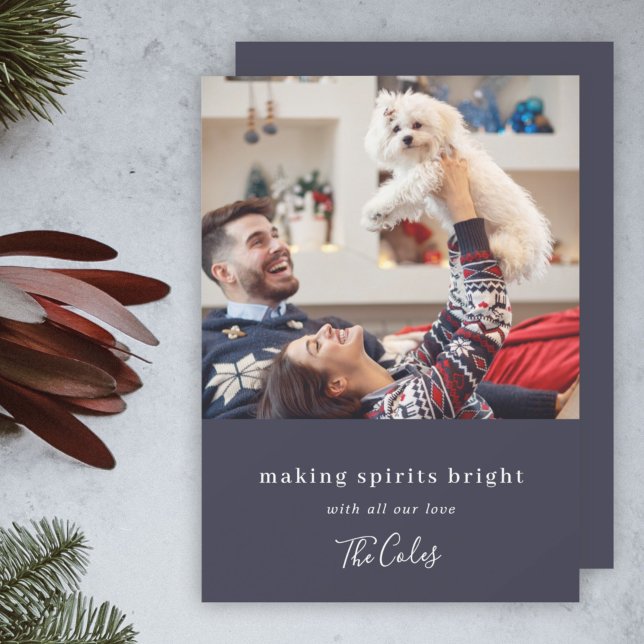Tarjeta Festiva Hacer brillar a los espíritus | Foto de Navidades  (Subido por el creador)