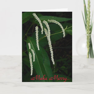 Tarjeta Festiva Hacer merry