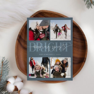 Tarjeta Festiva Hacer que los espíritus brillen Navidades de pizar