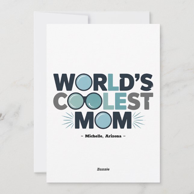 Tarjeta Festiva Hacer sonreír a mamá esta temporada con su nombre  (Reverso)