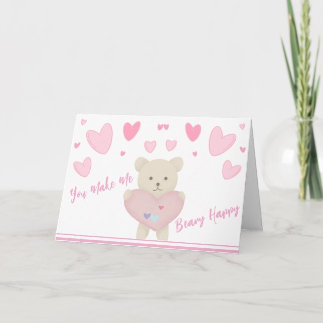 Tarjeta Festiva Hacerme Feliz (Anverso)