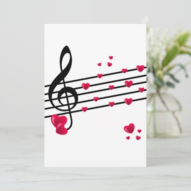 Tarjeta Festiva Haces mi sonrisa cardíaca (Anverso de pie)