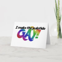 Hago el yuletide GAY