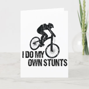 Tarjeta Festiva Hago Mis Propias Tonterías Graciosas De Ir En Bici