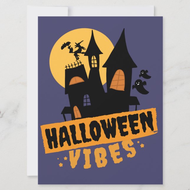 TARJETA FESTIVA HALLOWEEN (Anverso)