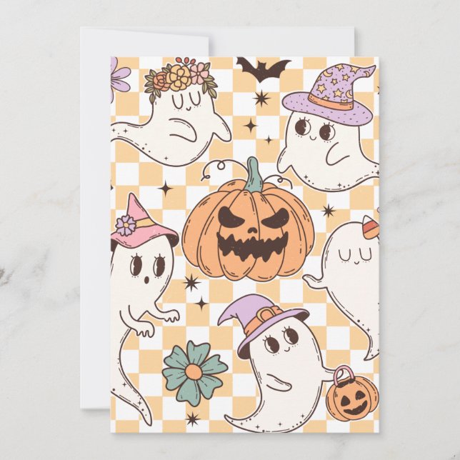 Tarjeta Festiva Halloween (Anverso)