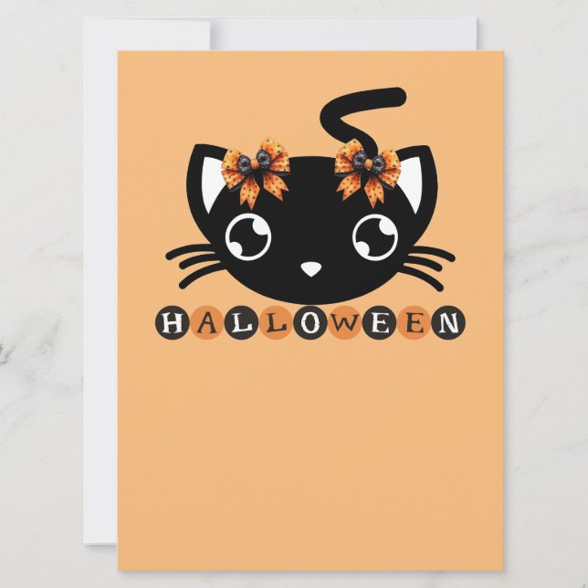 TARJETA FESTIVA HALLOWEEN (Anverso)