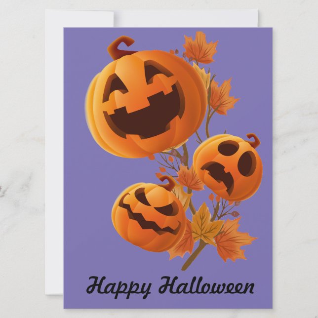 TARJETA FESTIVA HALLOWEEN (Anverso)