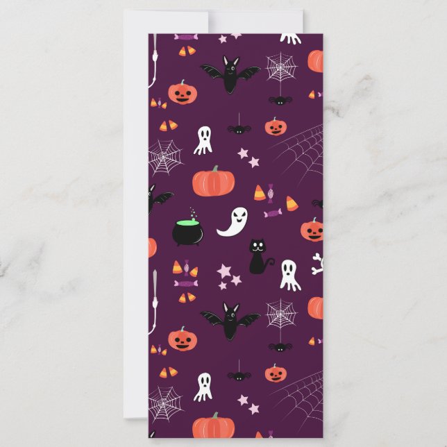 Tarjeta Festiva Halloween (Anverso)