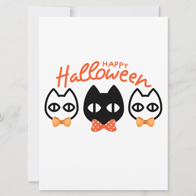 TARJETA FESTIVA HALLOWEEN (Anverso)