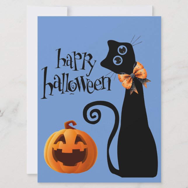TARJETA FESTIVA HALLOWEEN (Anverso)