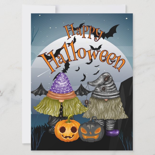 TARJETA FESTIVA HALLOWEEN (Anverso)