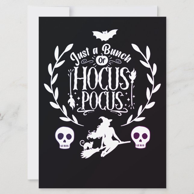 TARJETA FESTIVA HALLOWEEN (Anverso)