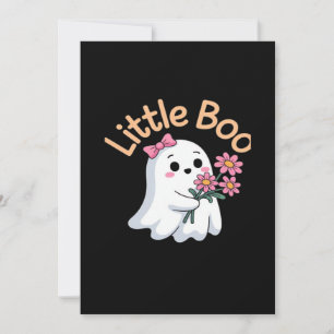 Tarjeta Festiva Halloween Boo Familia Linda