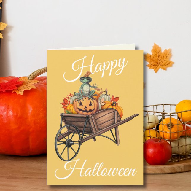 Tarjeta Festiva Halloween de la Rueda de la Calabaza Tástica de Ra (Subido por el creador)