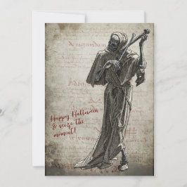 Tarjeta Festiva Halloween de Musicales