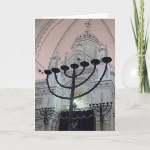 Tarjeta Festiva Hanukkah