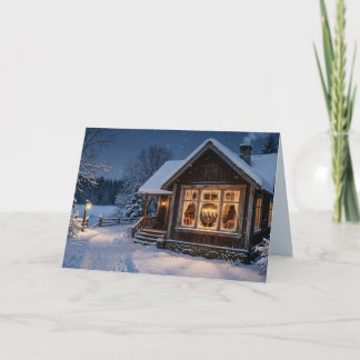 Tarjeta Festiva Hanukkah Antiguo