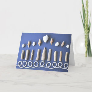 Tarjeta Festiva Hanukkah Menorah