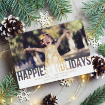 Happiest Holidays Christmas Greeting