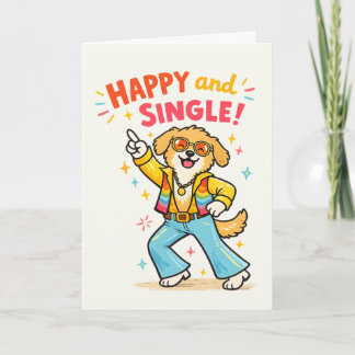 Tarjeta Festiva Happy and Single Divorce party