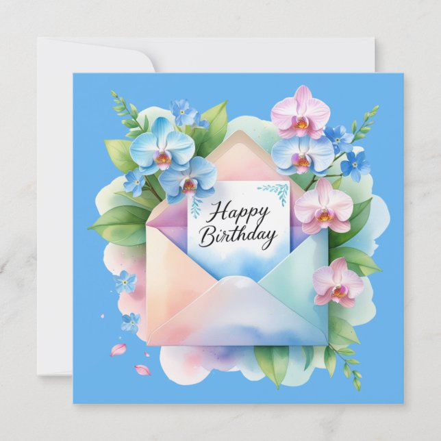 Tarjeta Festiva Happy birthday to my everything Greeting card (Anverso)