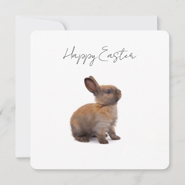 Tarjeta Festiva Happy Easter (Anverso)
