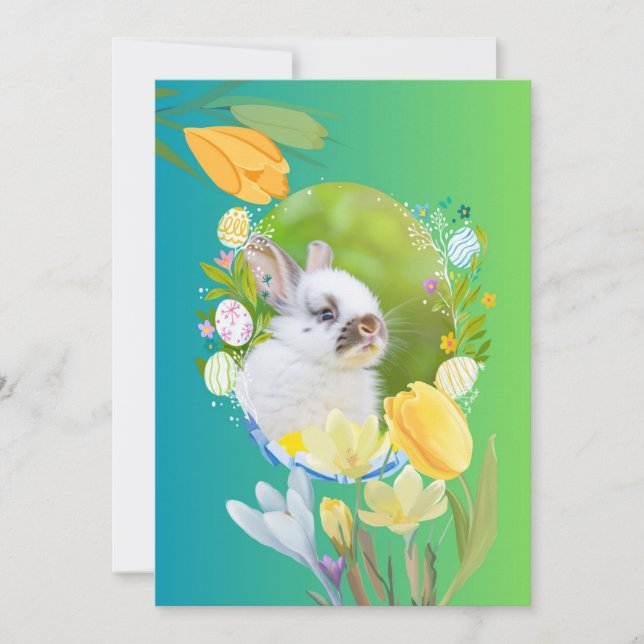 Tarjeta Festiva Happy Easter card (Anverso)
