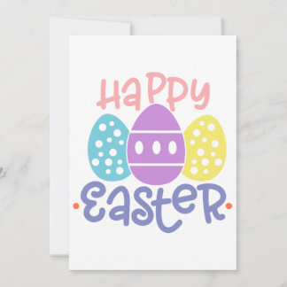 Tarjeta Festiva Happy Easter Greeting Card