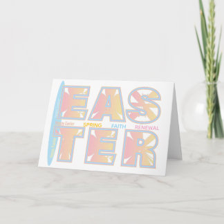 Tarjeta Festiva Happy Easter Greeting Card