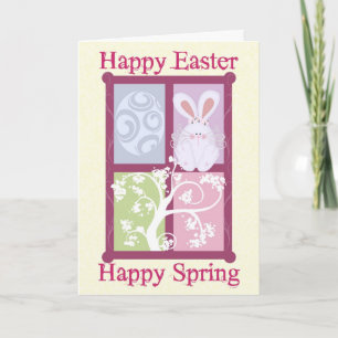 Tarjeta Festiva Happy Easter Spring Card