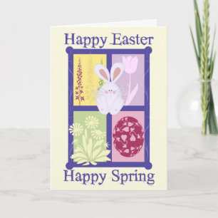 Tarjeta Festiva Happy Easter Spring Card
