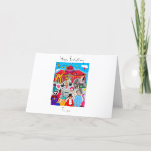 Tarjeta Festiva Happy Everything