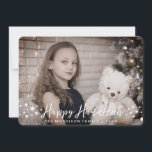 Tarjeta Festiva Happy Hanukkah Photo Card<br><div class="desc">Elegant Happy Hanukkah Photo Card. Find matching items in our shop.</div>