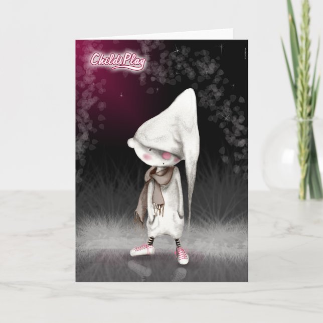 Tarjeta Festiva Happy Holidays (Anverso)