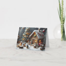 Tarjeta Festiva Happy Holidays