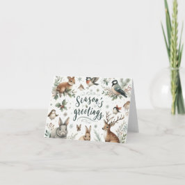 Tarjeta Festiva Happy holidays