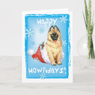 Tarjeta Festiva Happy Howlidays Belga Tervuren