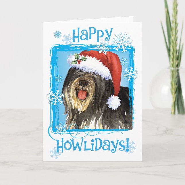Tarjeta Festiva Happy Howlidays PON (Anverso)