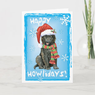 Tarjeta Festiva Happy Howlidays Sheepdog