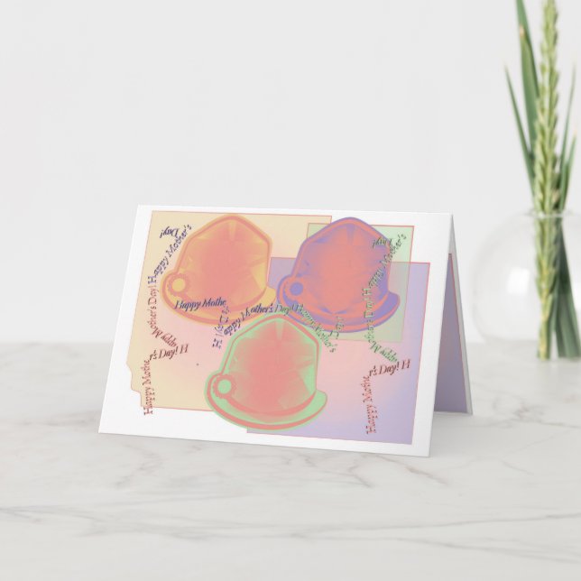 Tarjeta Festiva Happy Mother's Day Greeting (Anverso)