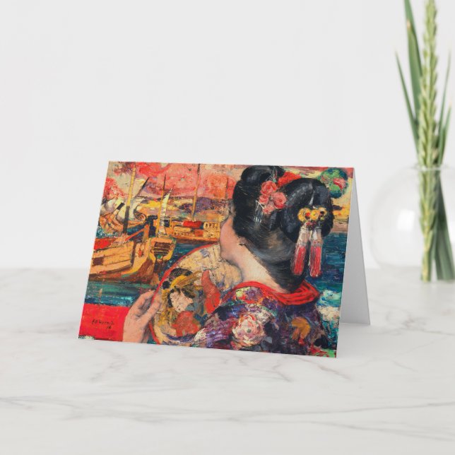 Tarjeta Festiva Happy New Year-Japanese language and Text (Anverso)